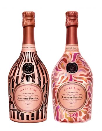 Laurent-Perrier Set DUO Cuvée rosé "PETALS" & "BAMBOU" - 2 x 75 cl