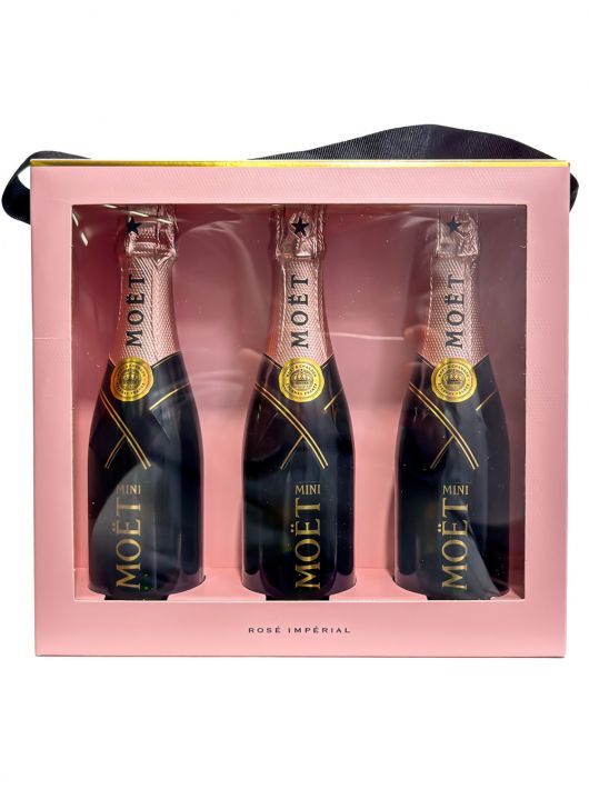 Moët & Chandon Rosé Impérial Mini Giftbox - 3 x 20cl