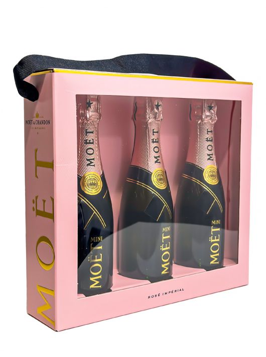 Moët & Chandon Rosé Impérial Mini Giftbox - 3 x 20cl