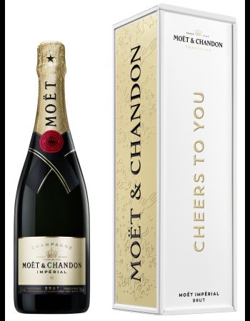 Moët & Chandon Brut Impérial "CHEERS TO YOU" Isotherm Metal Giftbox - 75 CL