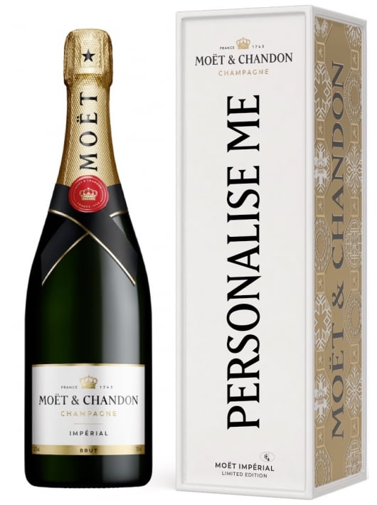 Moët & Chandon Brut Impérial Giftbox Métal Personnalisable - 75 CL