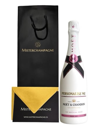 Moët & Chandon Ice Impérial Rosé personnalisé - 75 cl