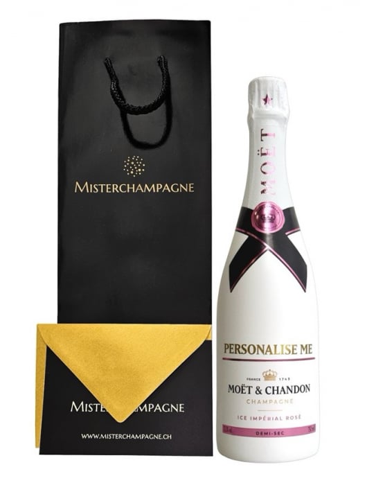 Moët & Chandon Ice Impérial Rosé personnalisé - 75 cl