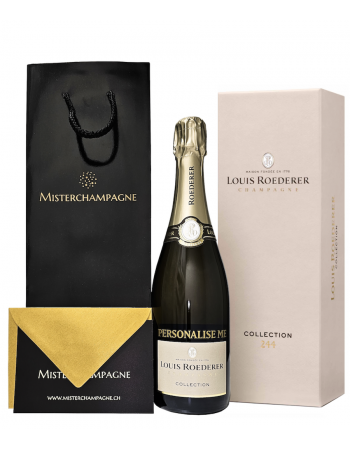 Louis Roederer BRUT COLLECTION 244 personnalisé - Giftbox 75 cl