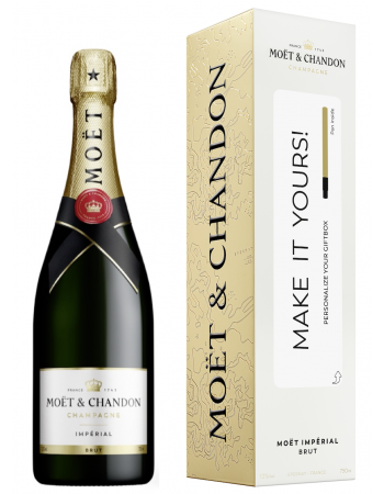 Moët & Chandon MAKE IT YOURS GIFT BOX Brut Impérial - 75 CL