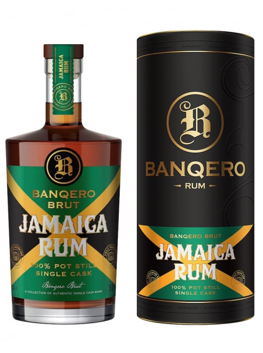 SWISS RUM BANQERO BRUT JAMAICA - 52.6% - 70 CL