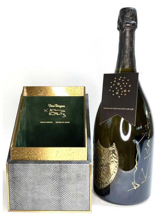 Dom Pérignon Magnum in an ultra-limited edition signed by Lenny Kravitz N°114/200