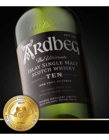 Whisky Ardbeg 10 YEARS OLD ISLAY SINGLE MALT - 46% - 70 CL 2