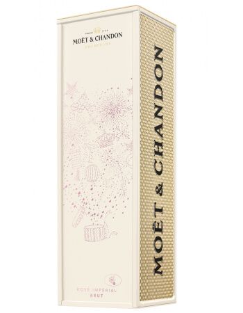 Moët & Chandon Rosé Impérial Isotherm Metal Giftbox - 75 CL 2