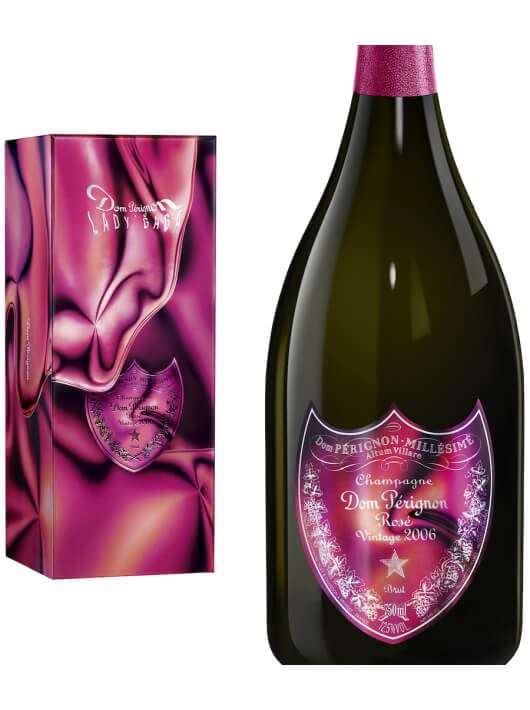 Dom Pérignon Limited Edition Lady Gaga Vintage 2006 Rosé - 75 cl