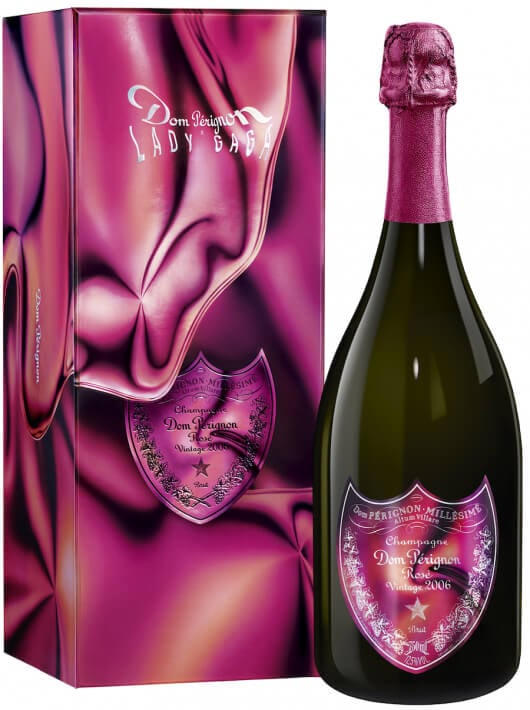 Dom Pérignon Limited Edition Lady Gaga Vintage 2006 Rosé - 75 cl