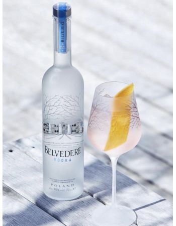 Belvedere Vodka PURE & 1 Glass LIMITED EDITION - 40% - 70 CL 2