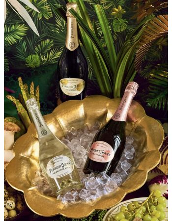 Perrier-jouët Coffret bois Trio Blanc de blancs, Brut & Rosé - 3 x 75 cl 2