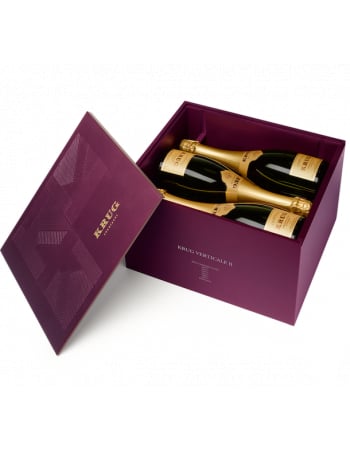 Krug Caisse bois Verticale Grande cuvée 162-167ème - 6 x 75 cl