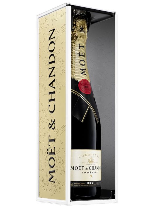 Moët & Chandon Brut Impérial Metall Geschenkbox "Personnalise Me" - 75 CL