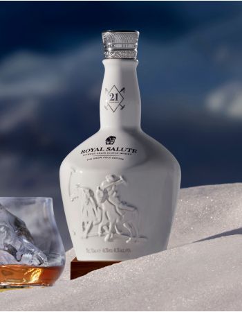 WHISKY ROYAL SALUTE 21 years SNOW POLO EDITION - 46.5% - 70 CL 2