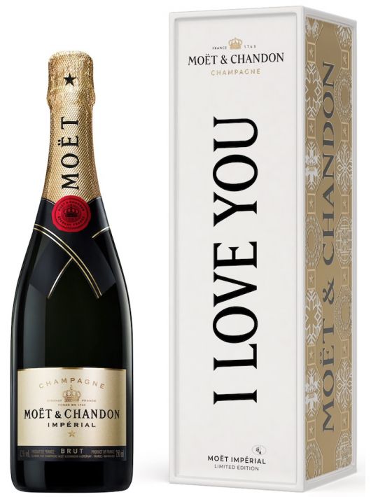 Moët & Chandon Brut Impérial Giftbox Métal Personnalisable - 75 CL